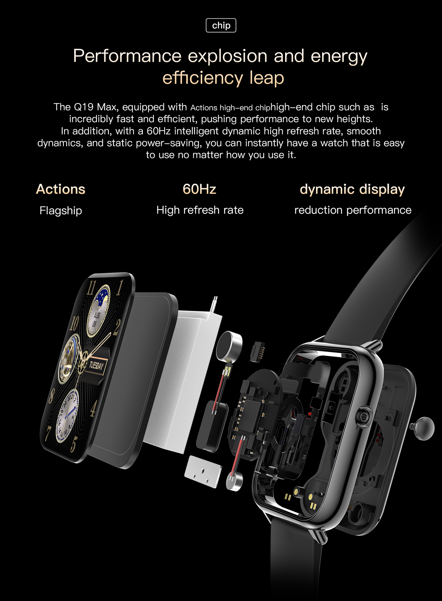Q19 Max Luxury Smart Watch