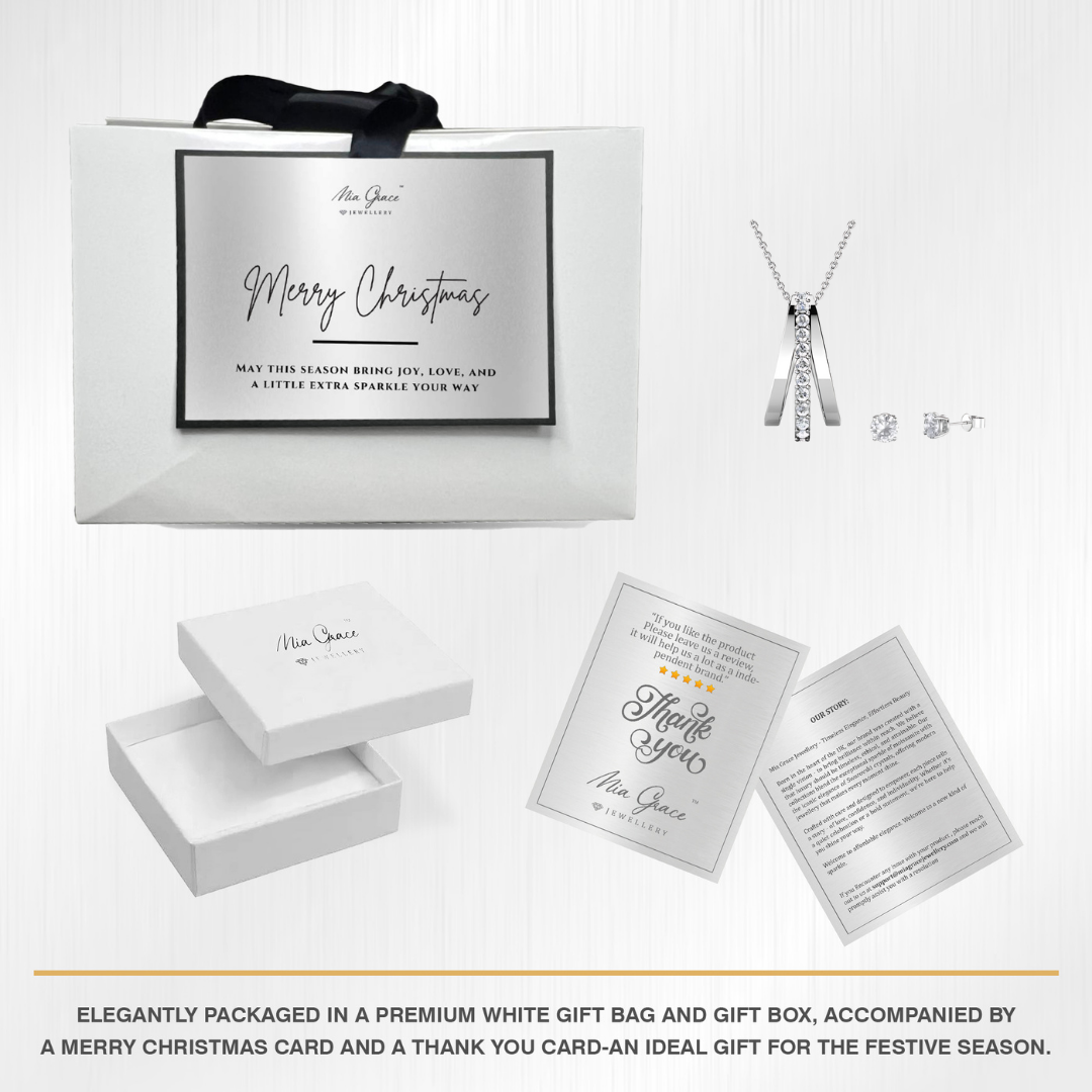 Arielle Pendant & Earring Set