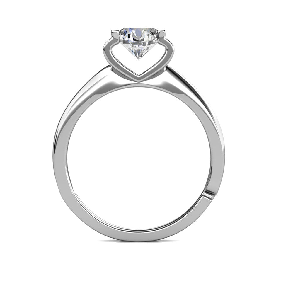 18K Gold Plated 925 Silver Moissanite Diamond 1 Carat