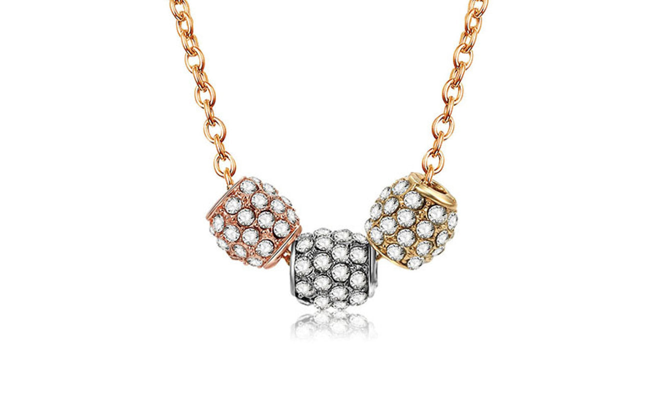 Trinity Barrell Luxury Necklace & Earrings Set