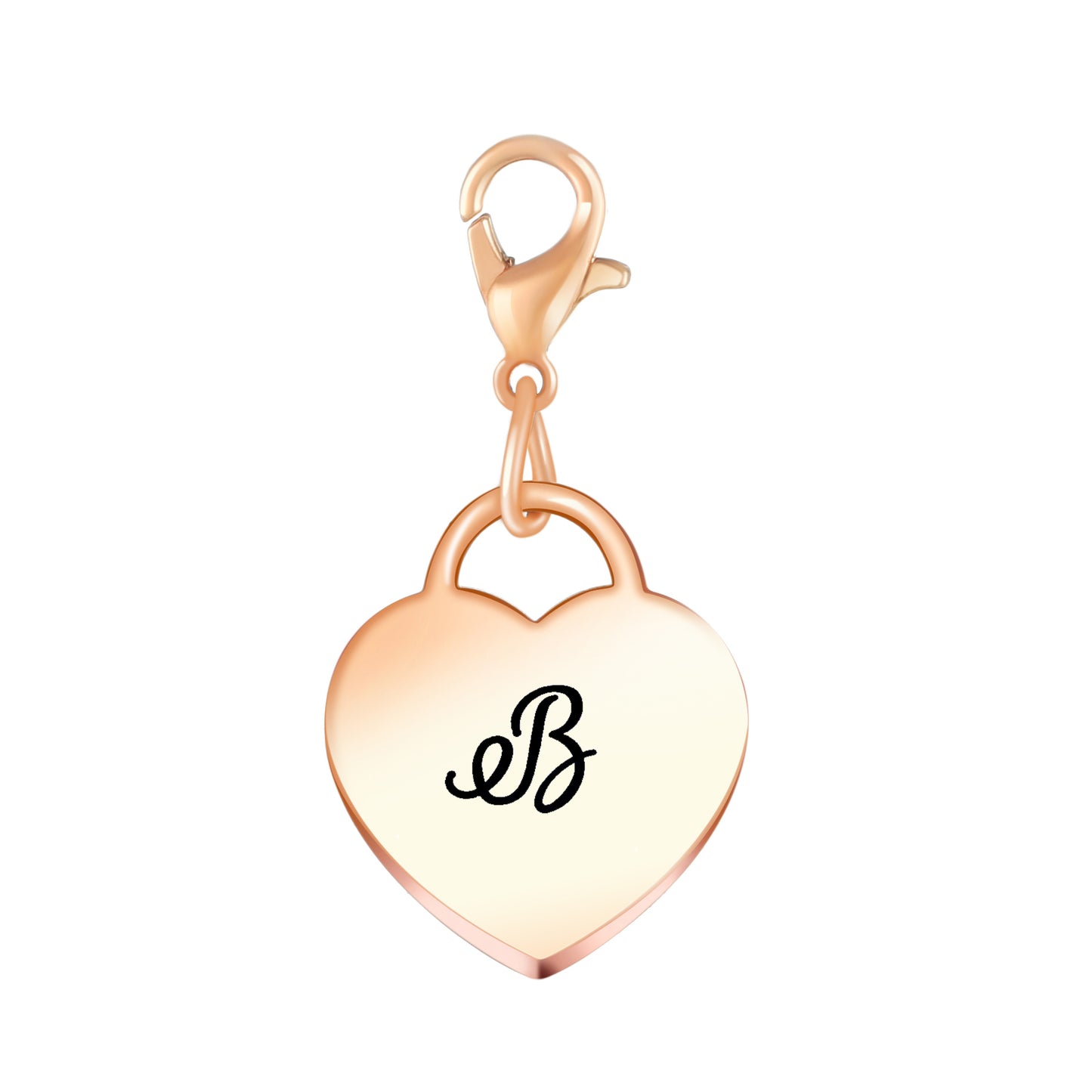 Heart Toggle Initial Bracelet