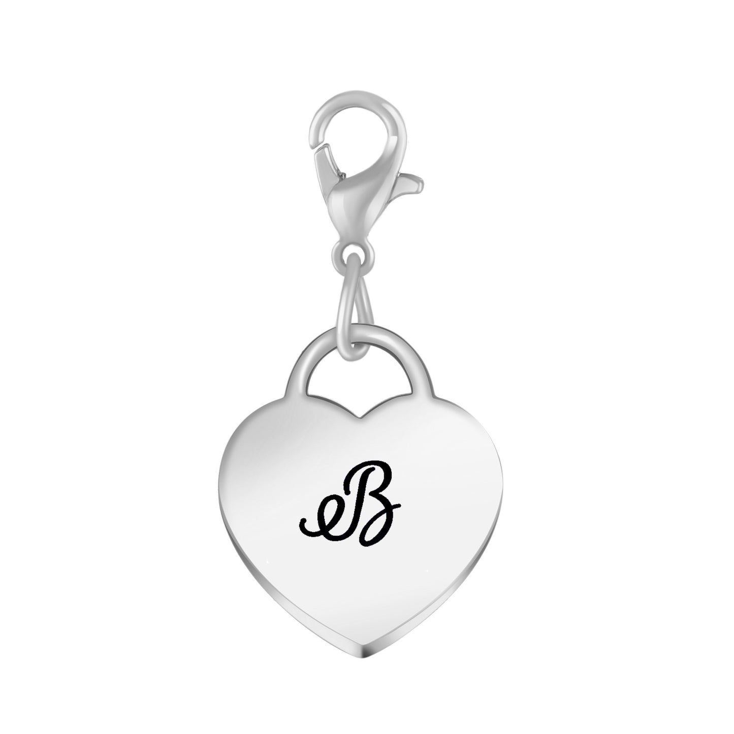Heart Toggle Initial Bracelet