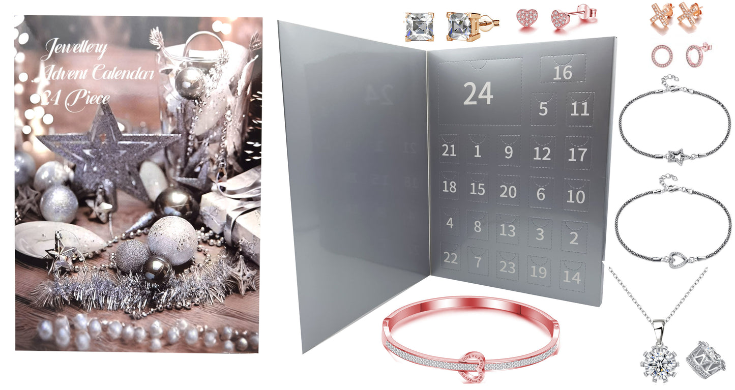24 Piece Jewellery Advent Calendar