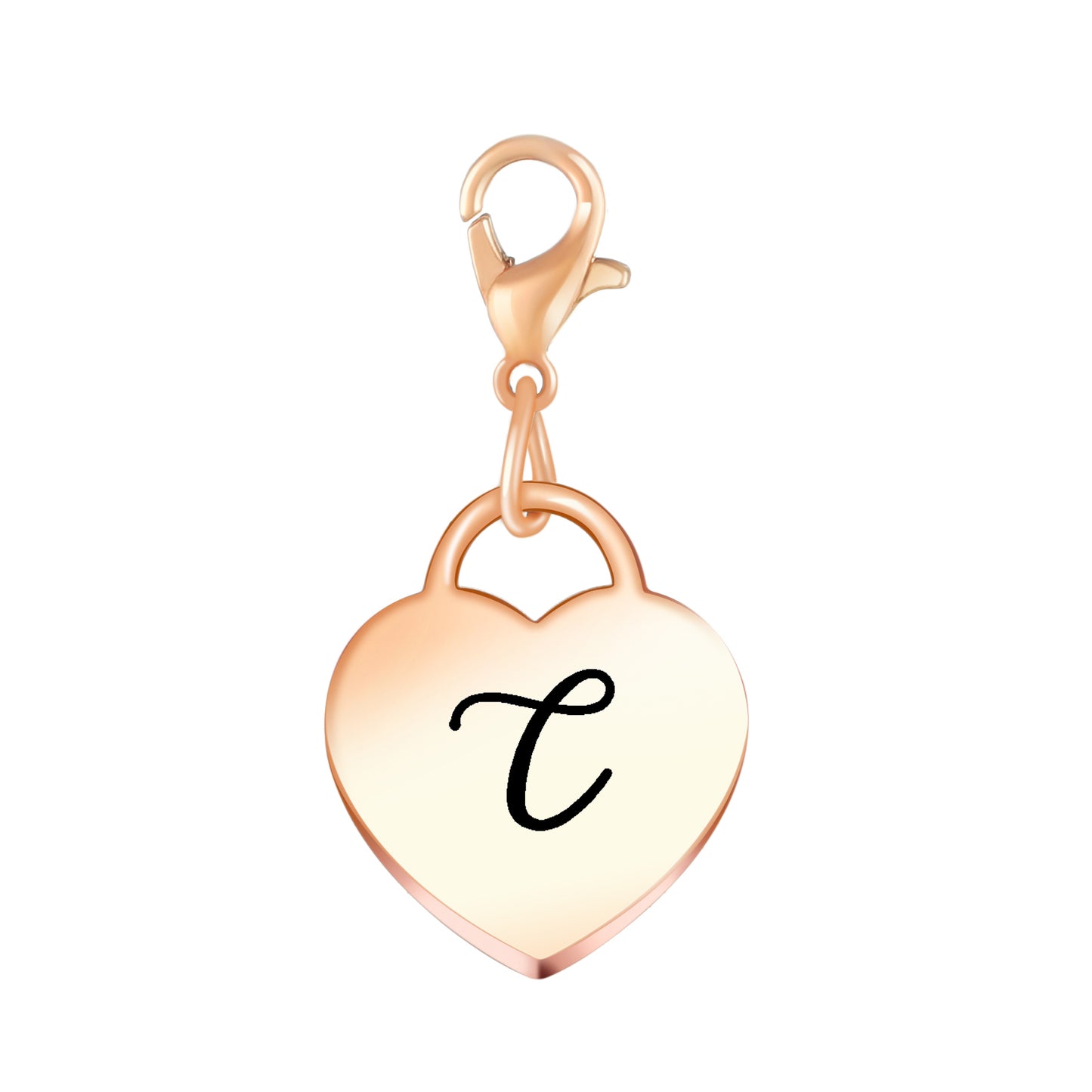 Heart Toggle Initial Bracelet