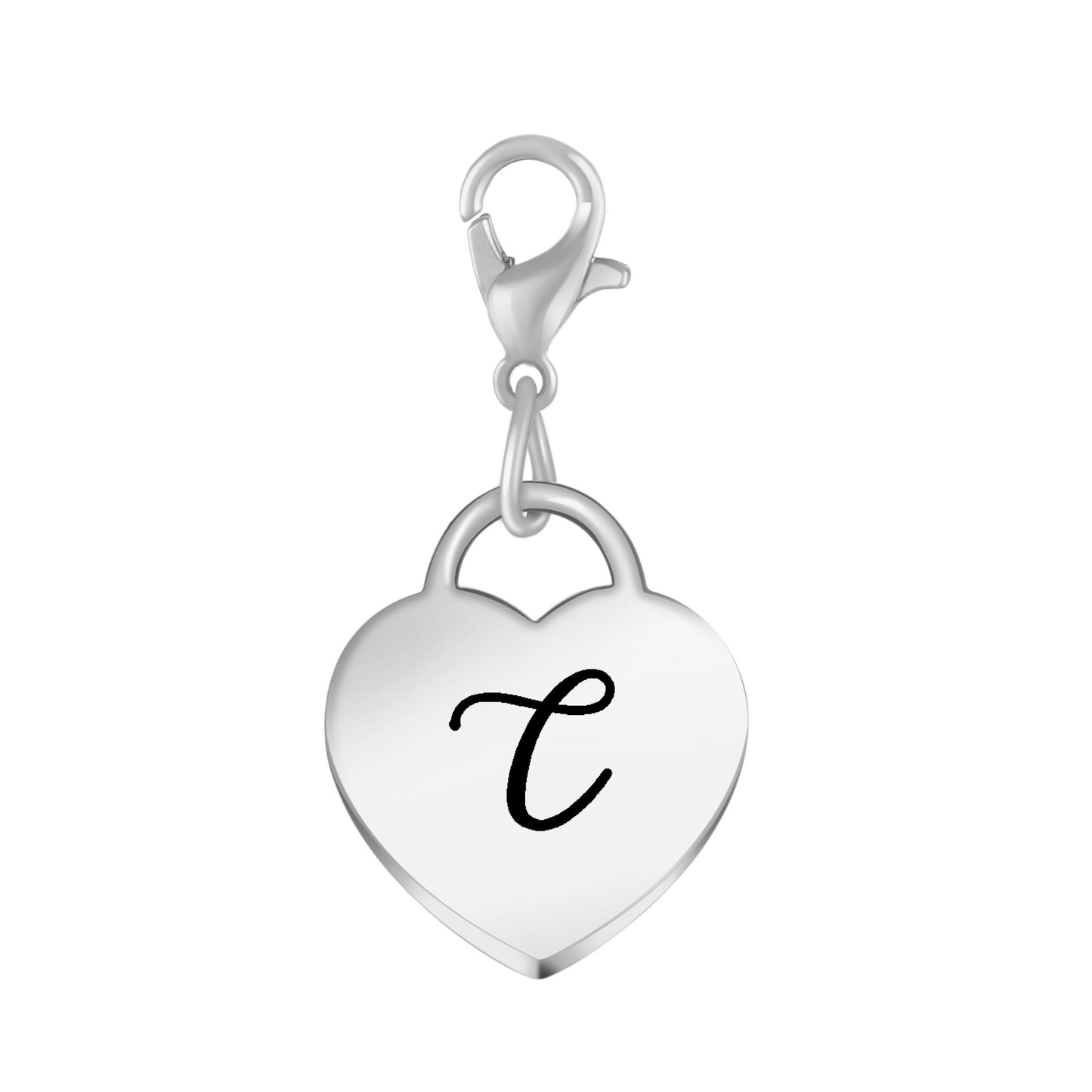 Heart Toggle Initial Bracelet