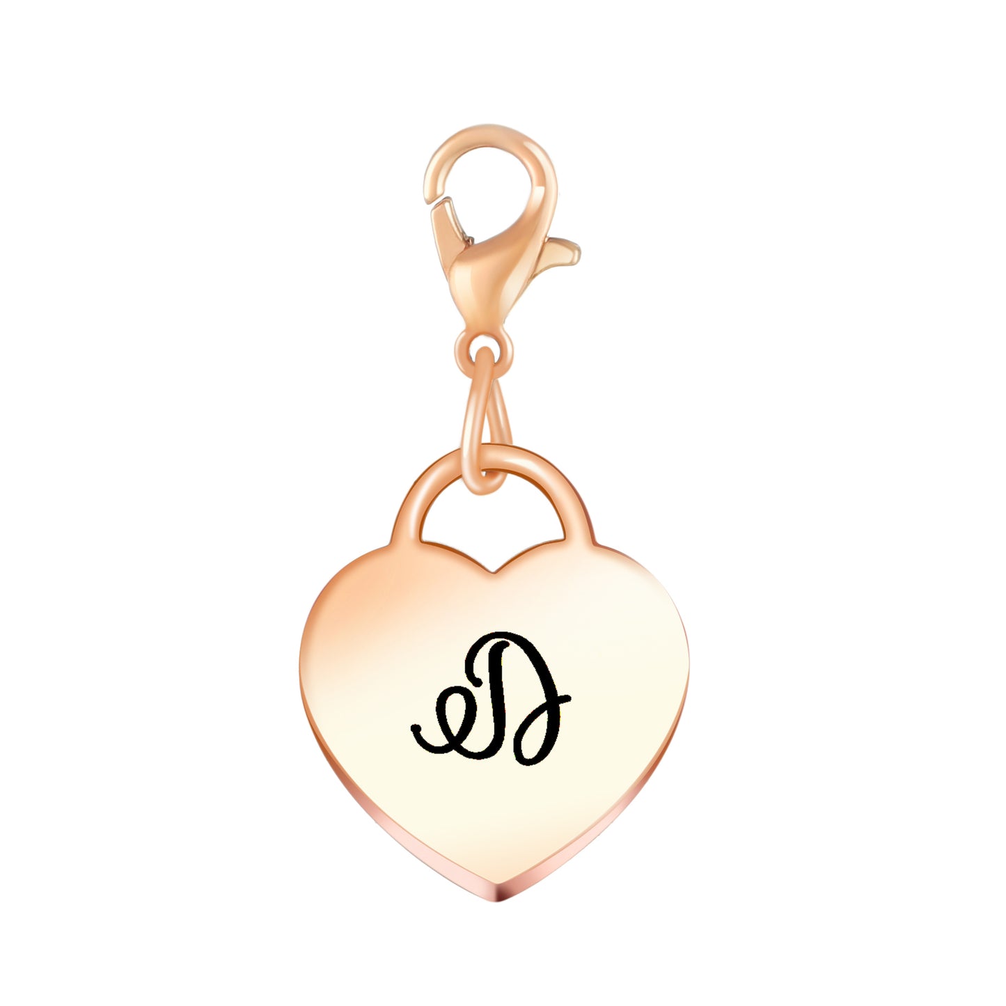 Heart Toggle Initial Bracelet