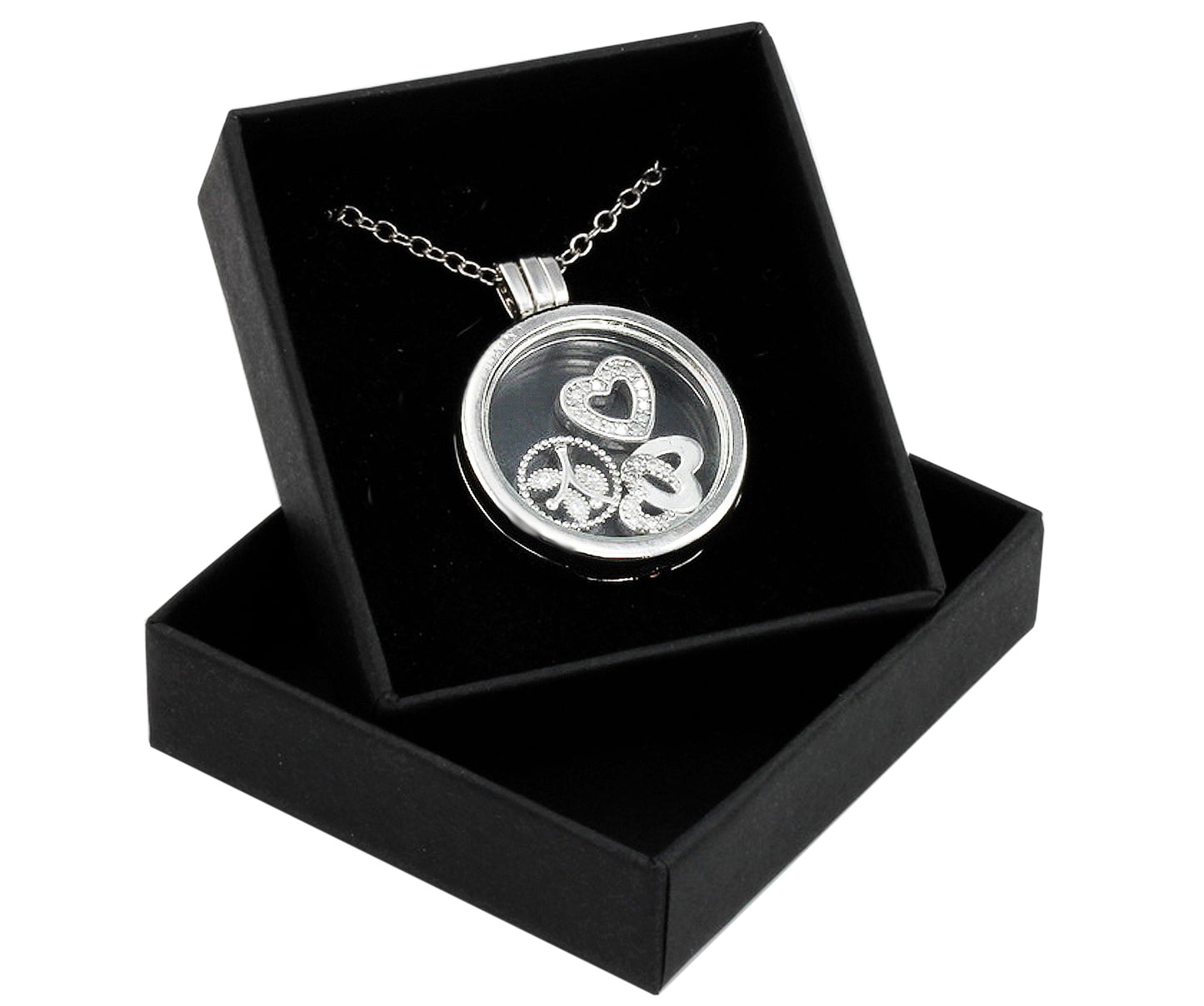 Floating Heart Pendant