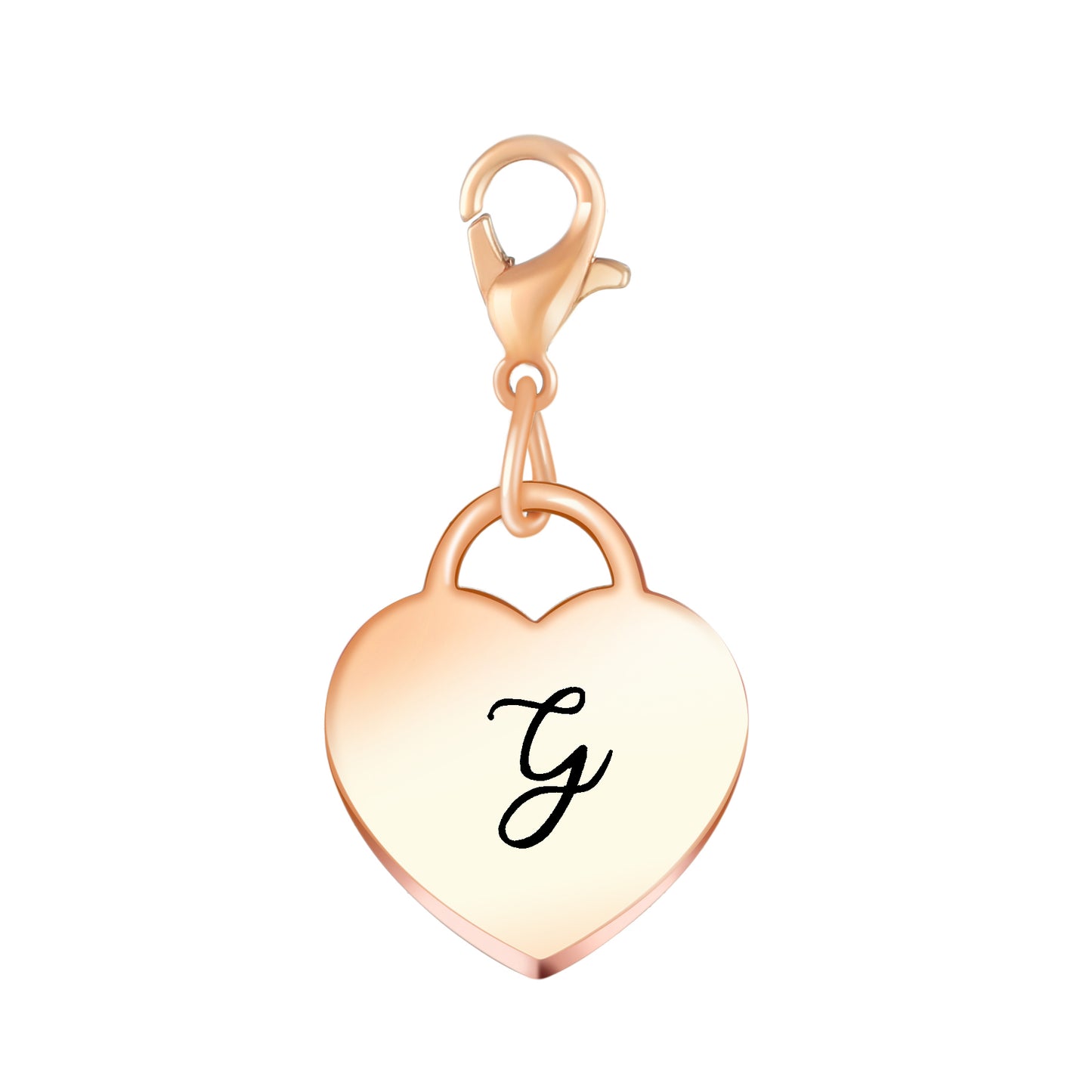 Heart Toggle Initial Bracelet
