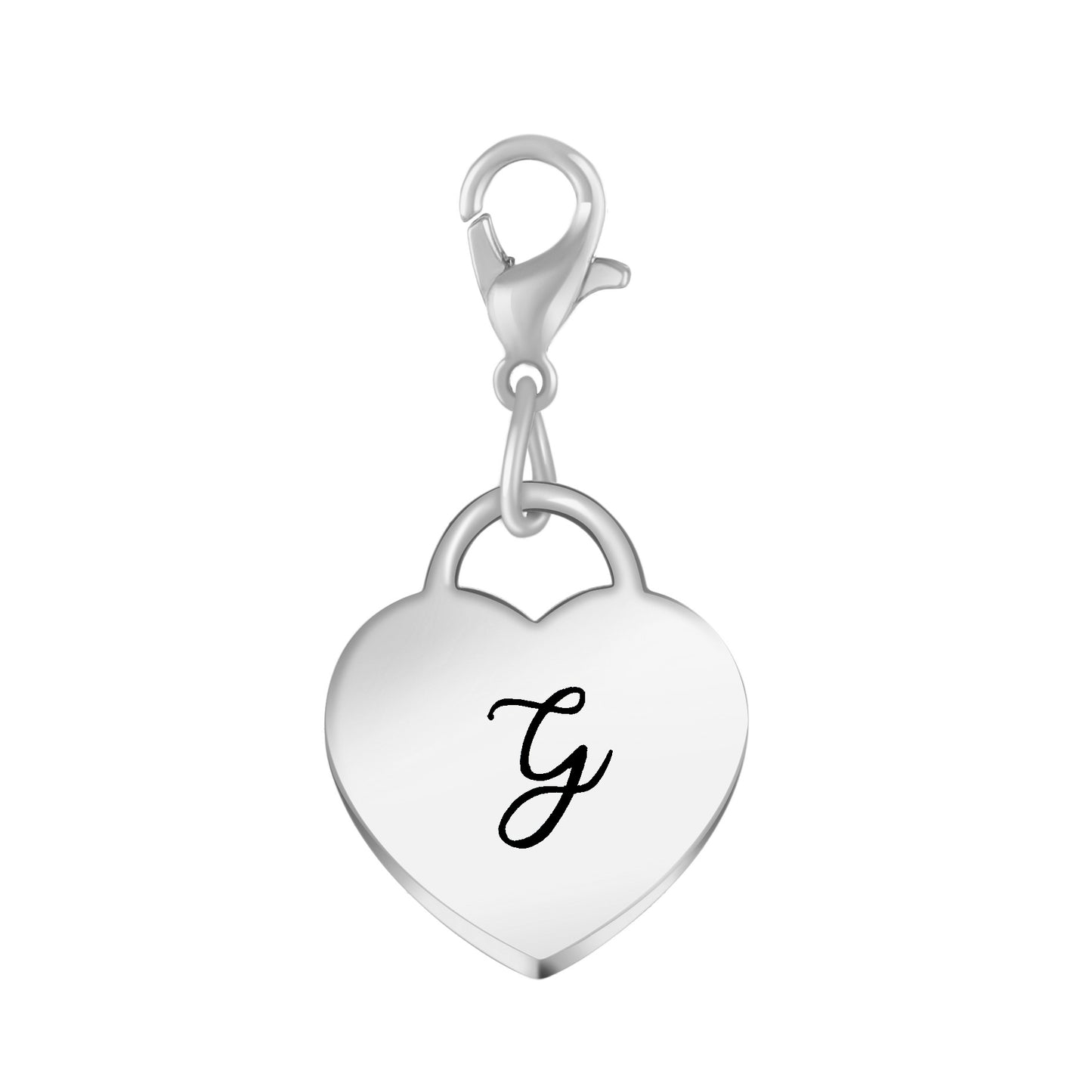 Heart Toggle Initial Bracelet