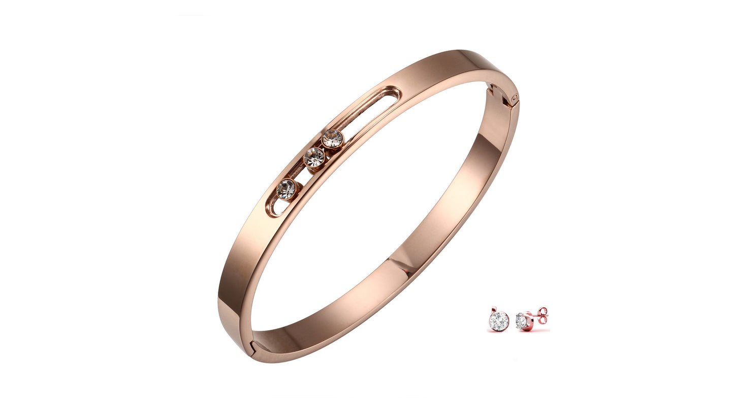 Elle Bangle & Earring Set