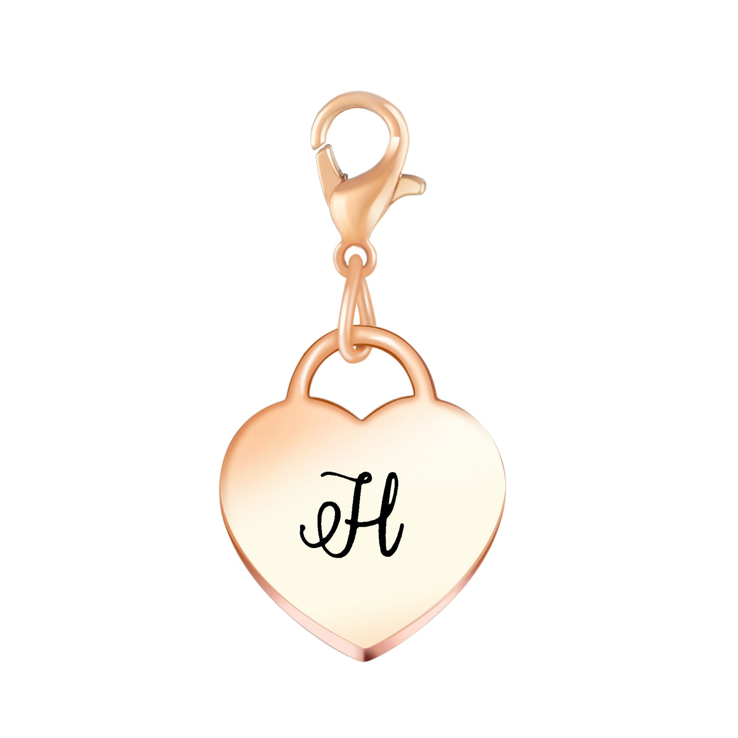 Heart Toggle Initial Bracelet