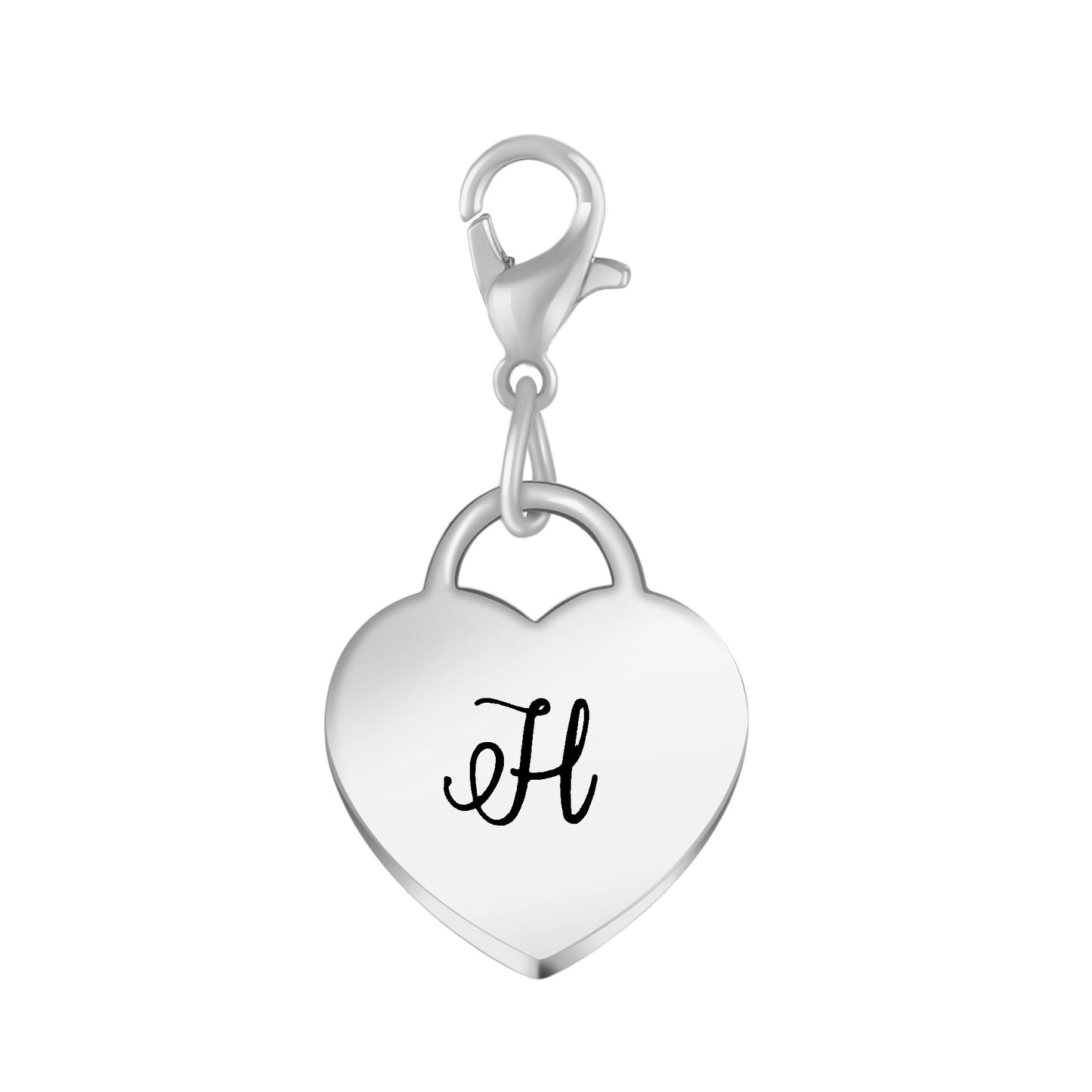 Heart Toggle Initial Bracelet