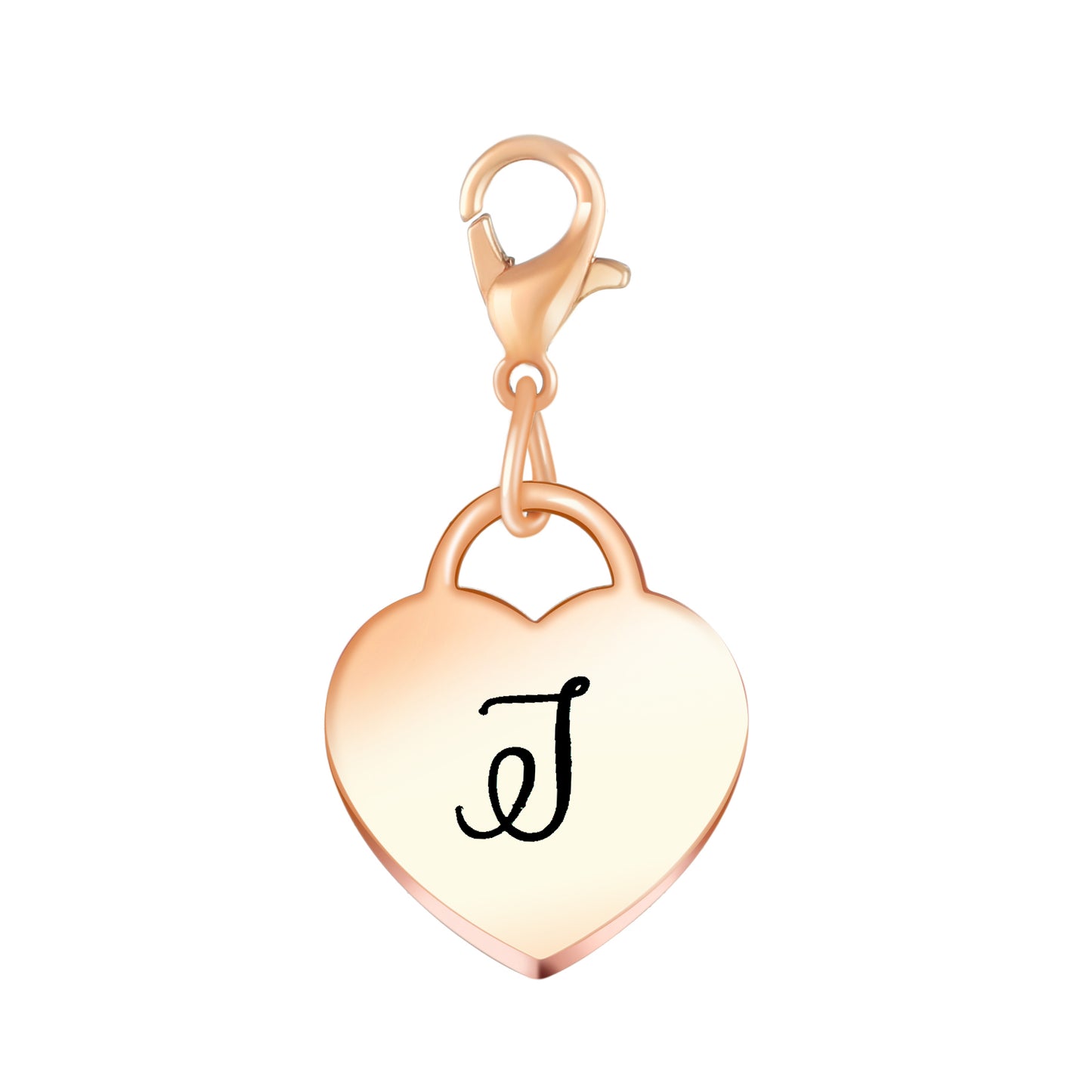 Heart Toggle Initial Bracelet