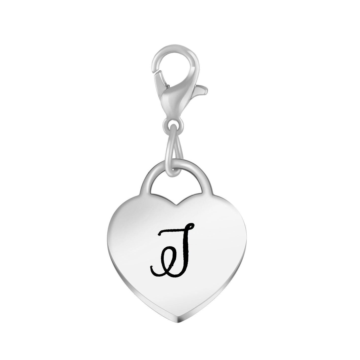 Heart Toggle Initial Bracelet