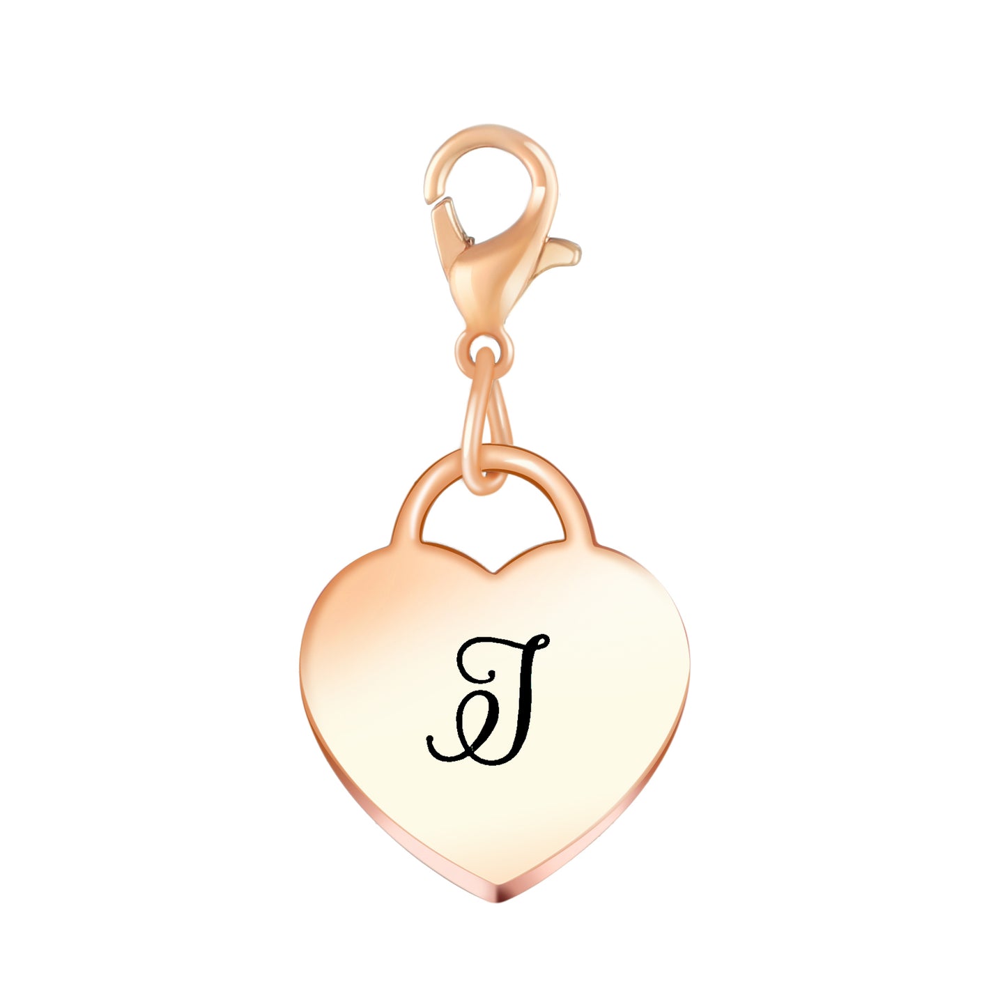 Heart Toggle Initial Bracelet