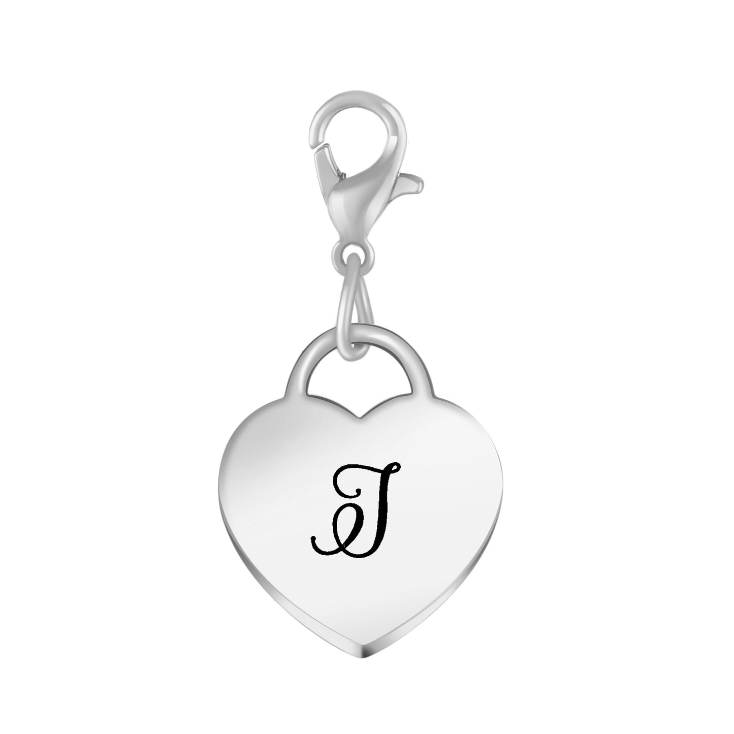 Heart Toggle Initial Bracelet
