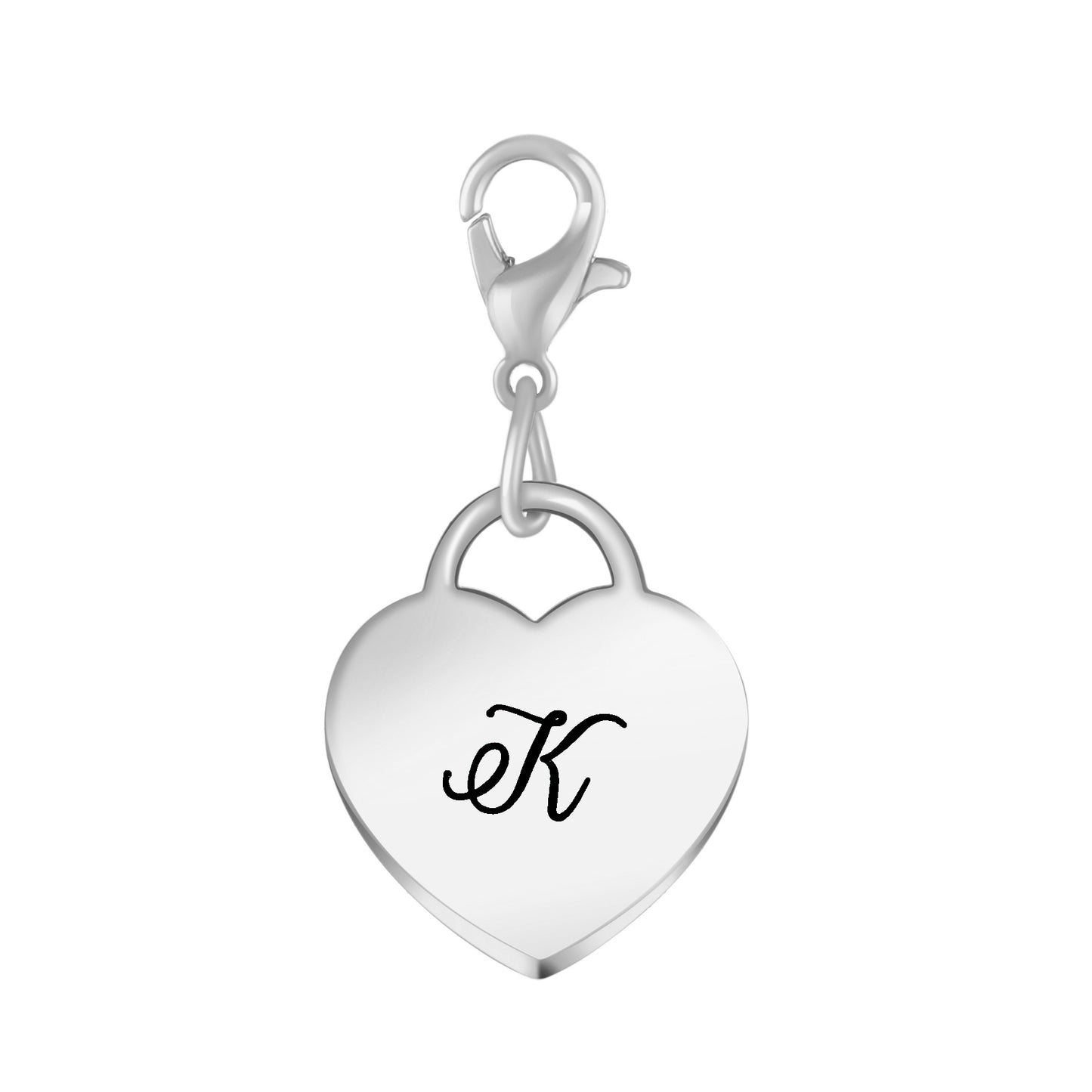 Heart Toggle Initial Bracelet