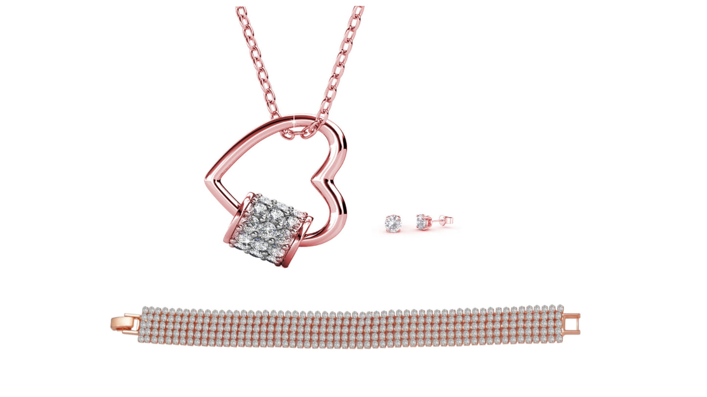 Love heart Tri Set