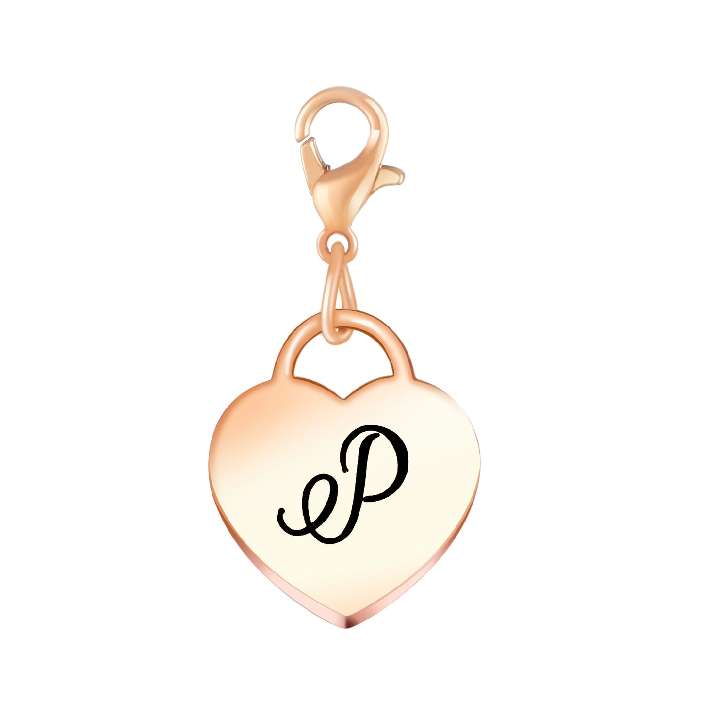 Heart Toggle Initial Bracelet