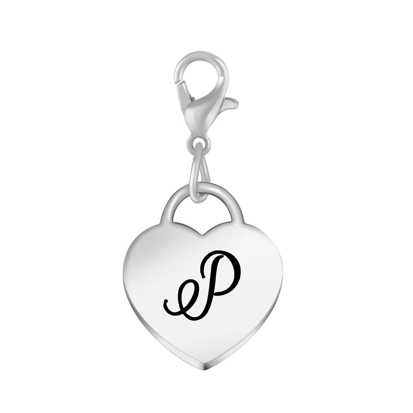 Heart Toggle Initial Bracelet