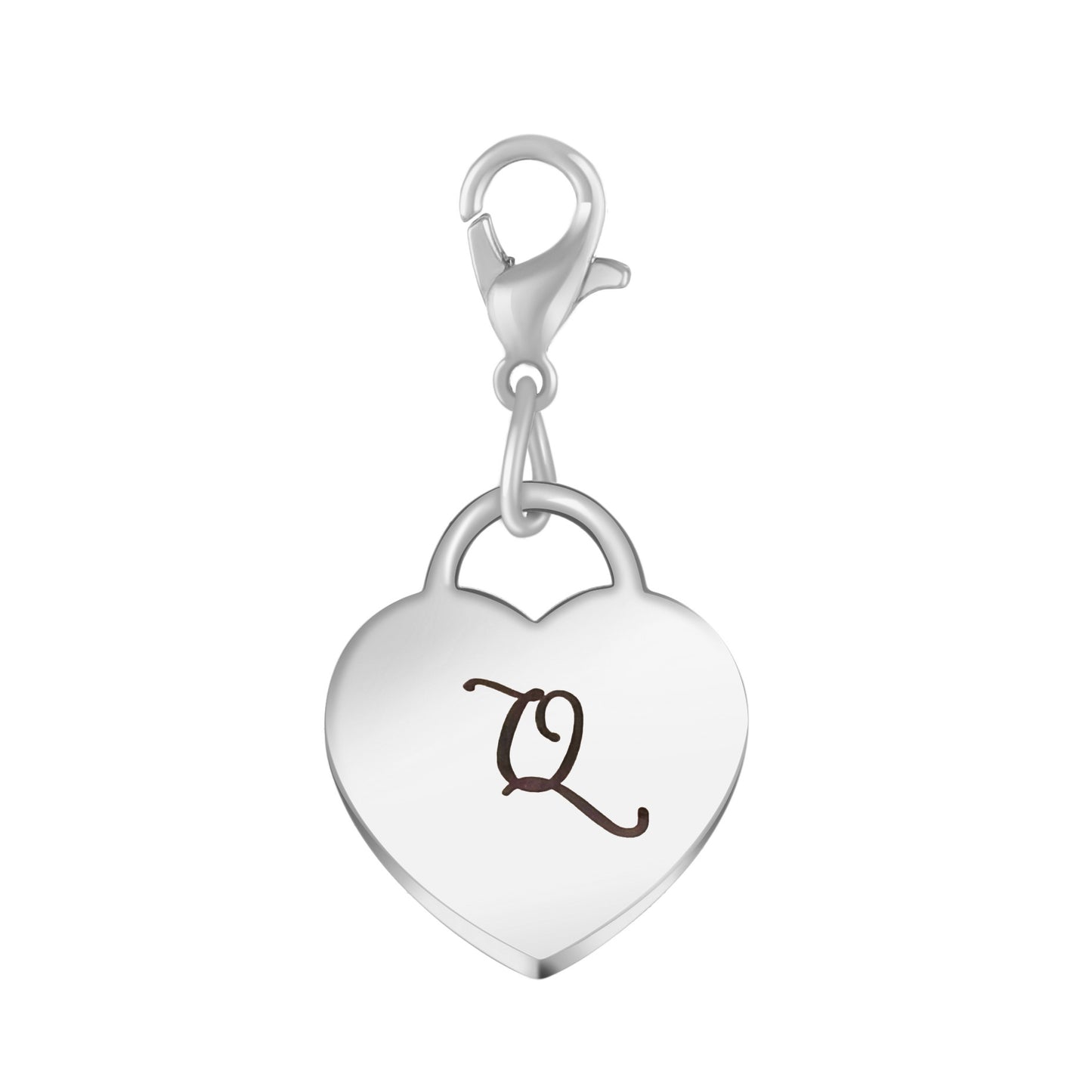 Heart Toggle Initial Bracelet