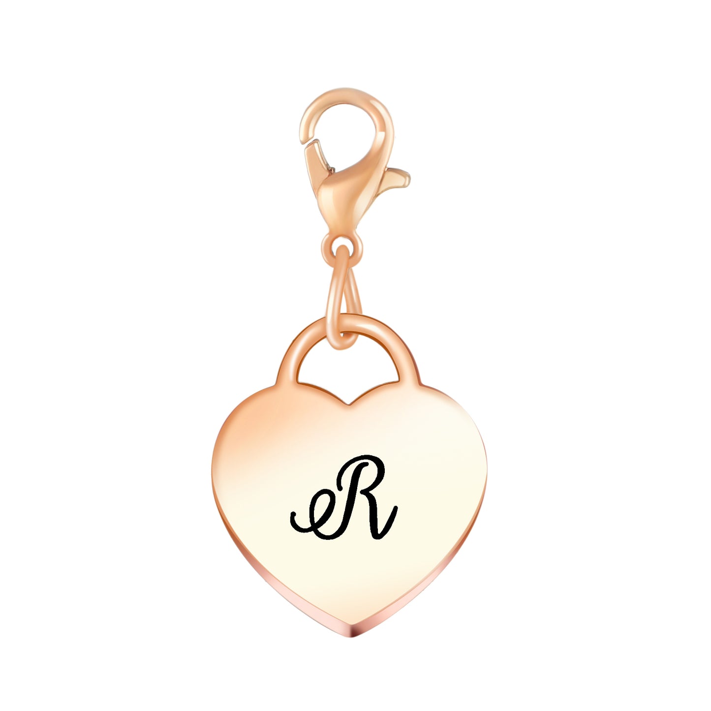 Heart Toggle Initial Bracelet