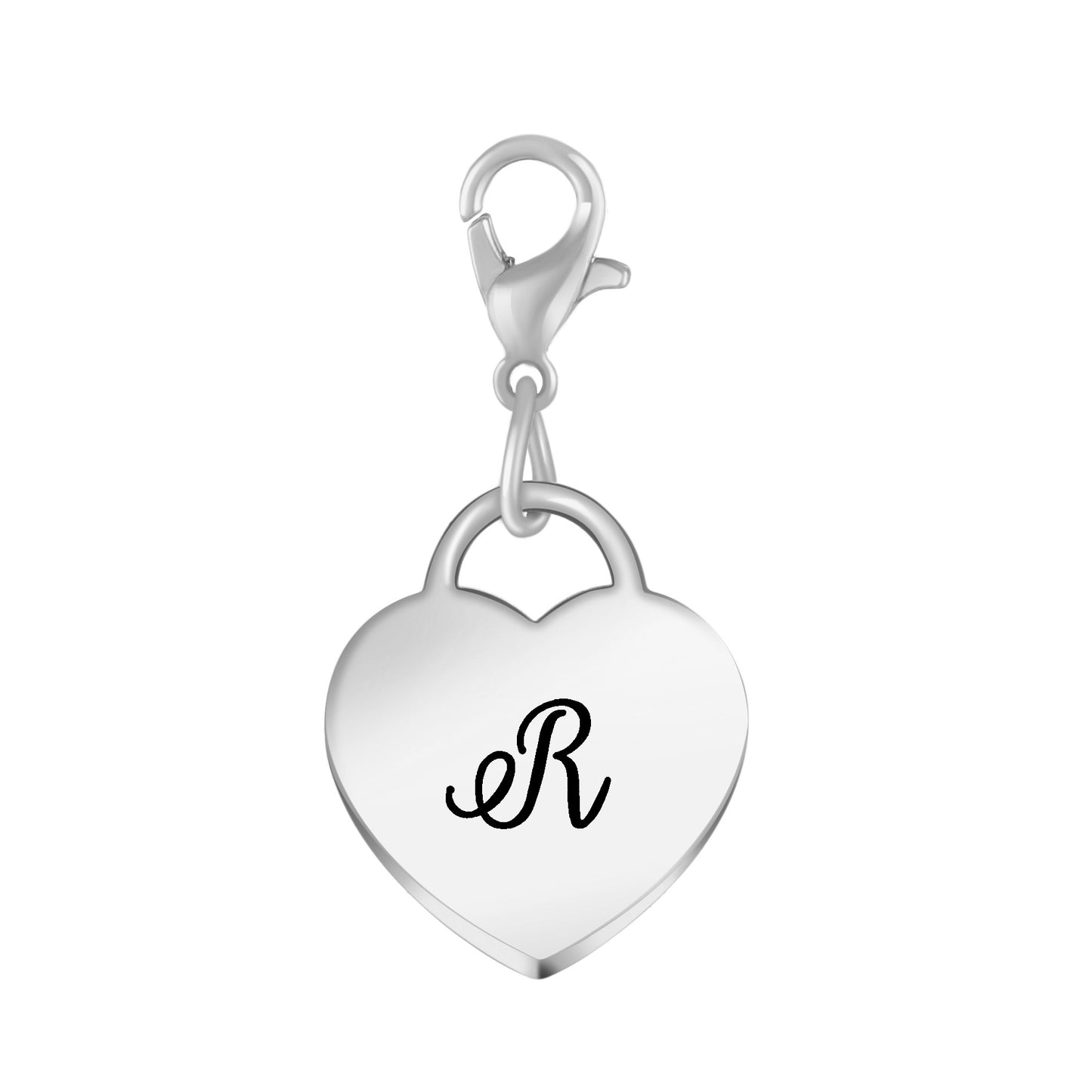 Heart Toggle Initial Bracelet