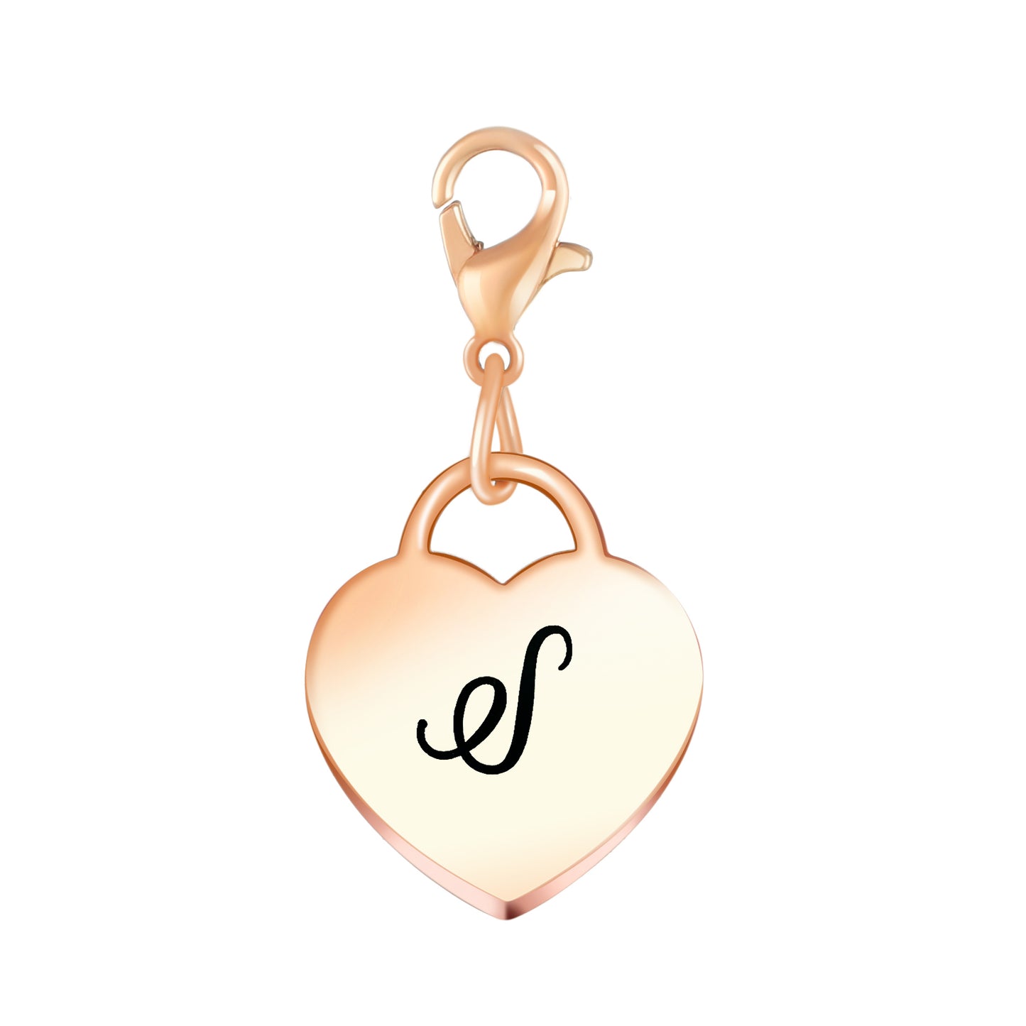 Heart Toggle Initial Bracelet