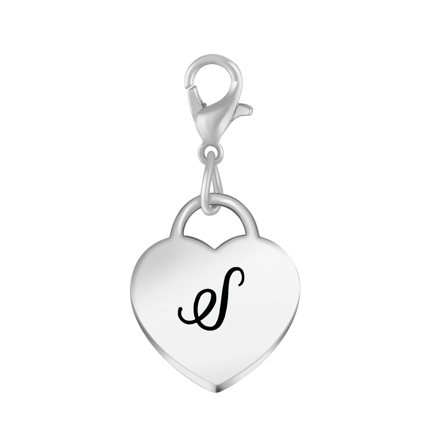 Heart Toggle Initial Bracelet