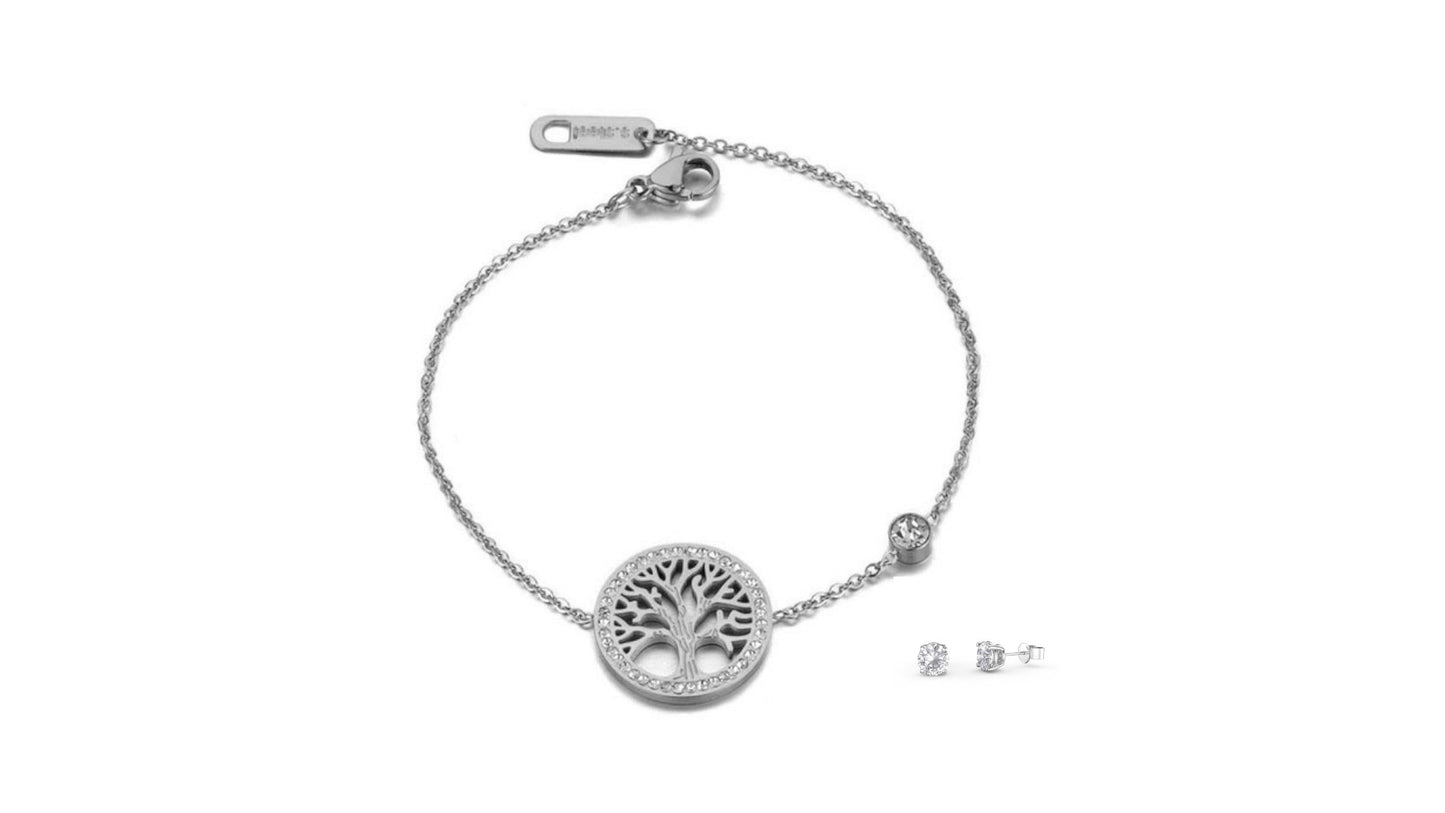 Tree of Life Bracelet & Earrings