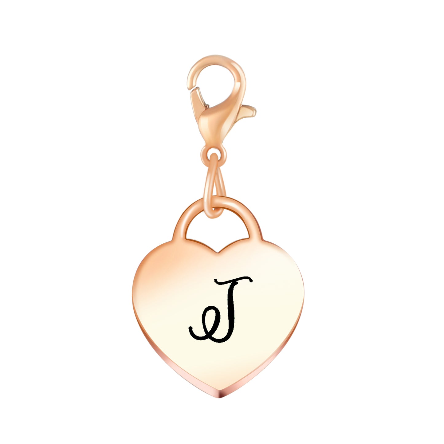 Heart Toggle Initial Bracelet