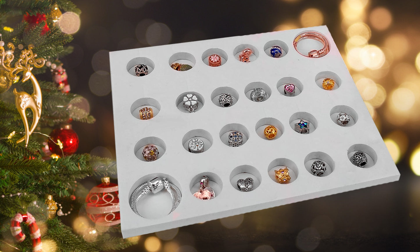 Merry Christmas Charms and Bracelets Box
