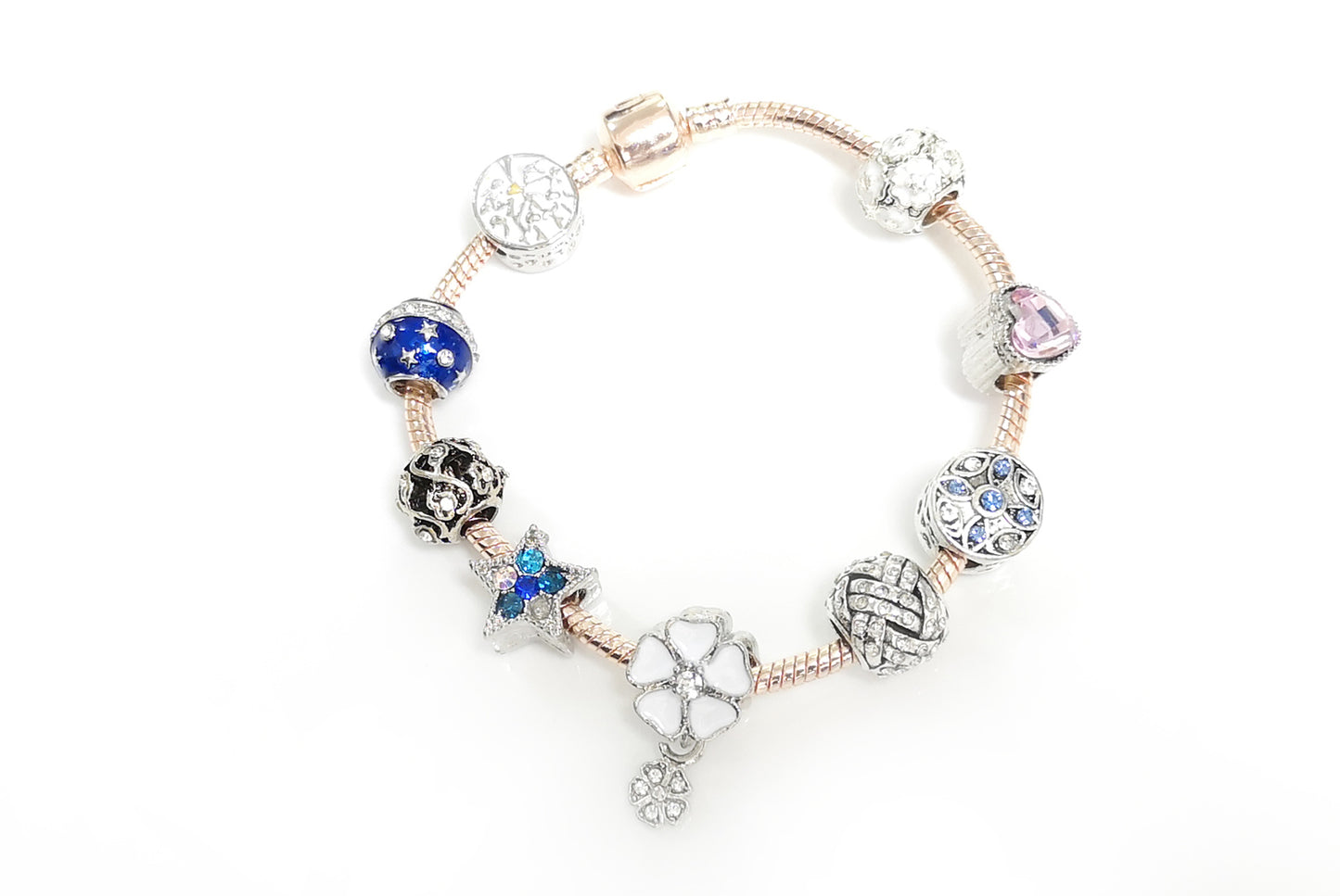 CHRISTMAS Angelic Envy Luxury Charms and Bracelets Box Set Made with Swarovski Crysta