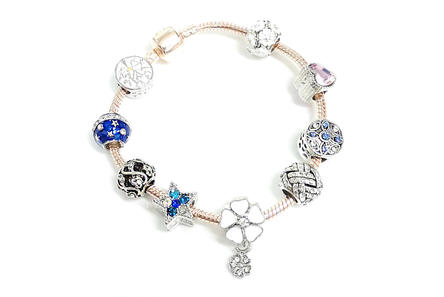 CHRISTMAS Angelic Envy Luxury Charms and Bracelets Box Set Made with Swarovski Crysta