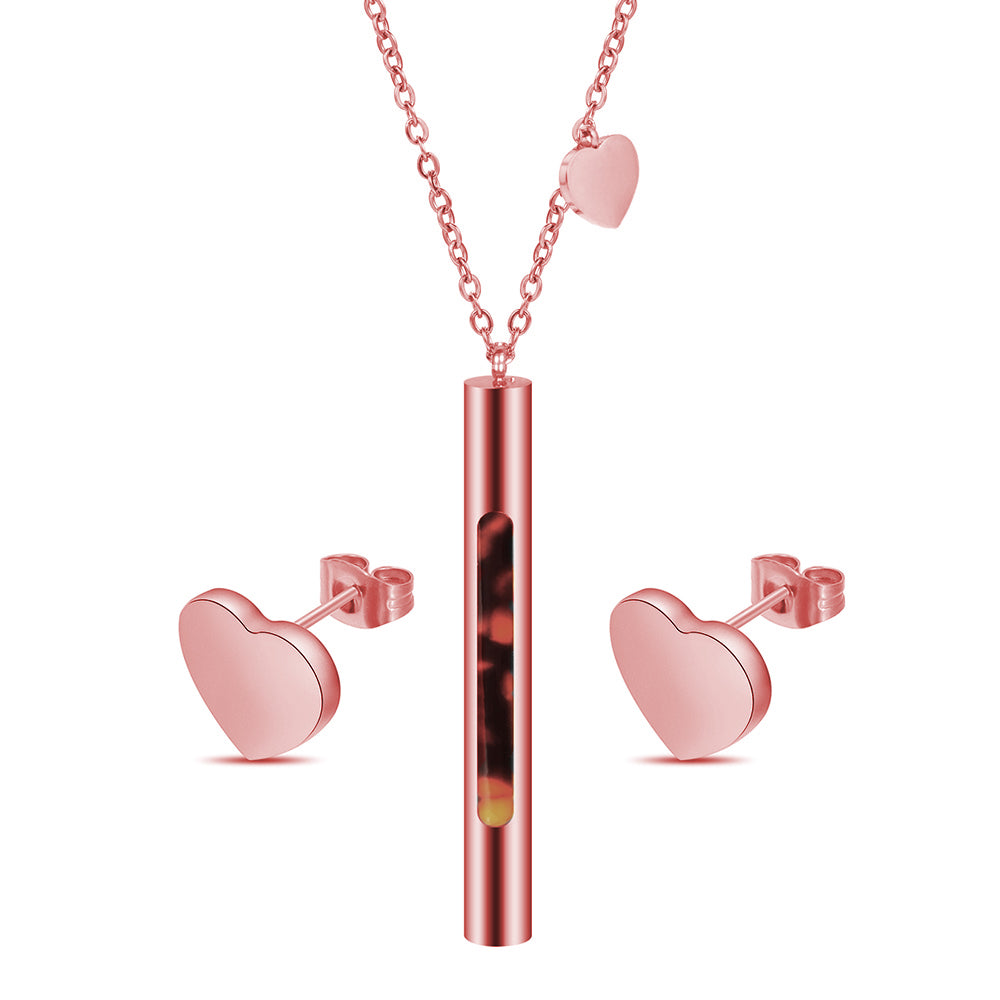 Your Heart Pendant & Earring Set
