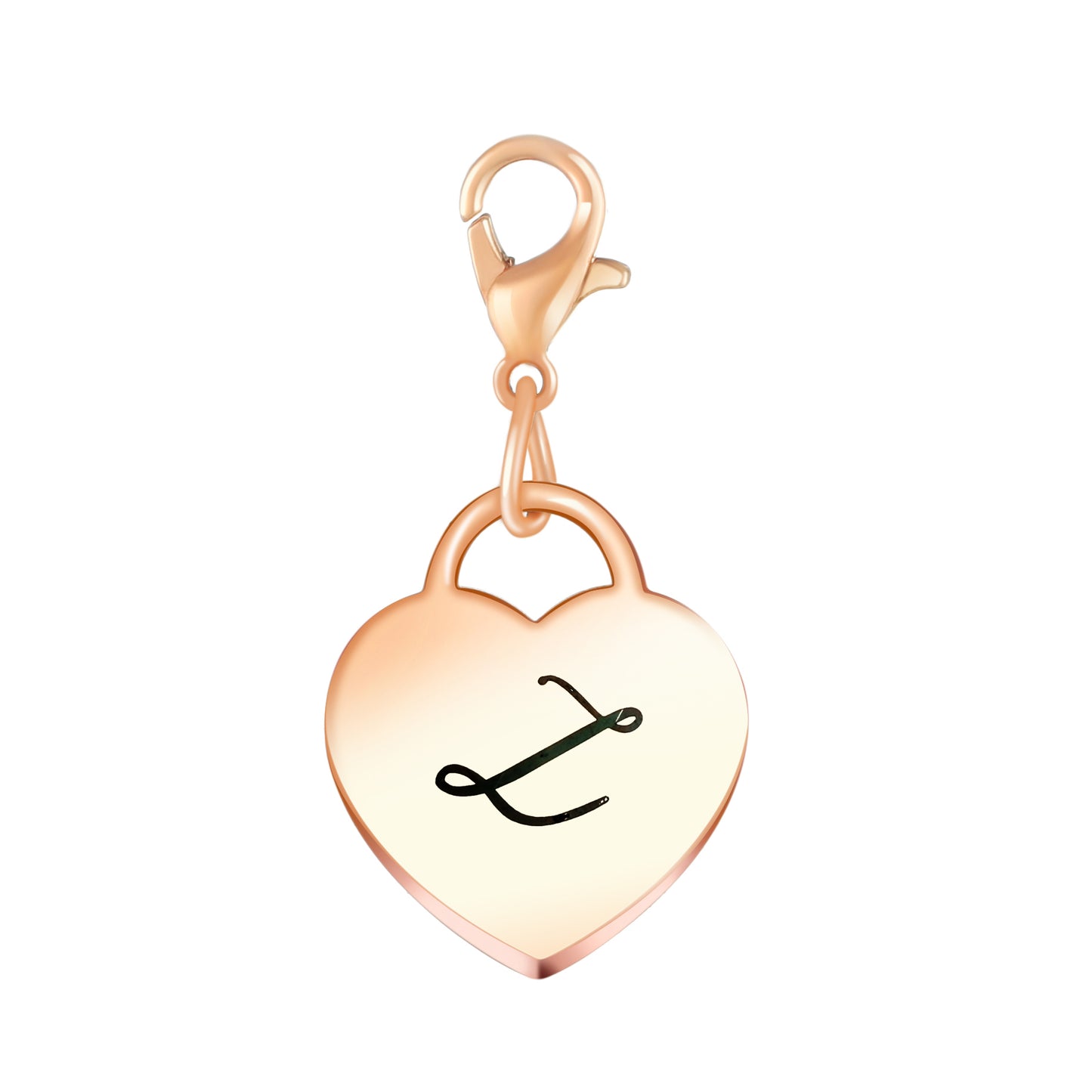 Heart Toggle Initial Bracelet