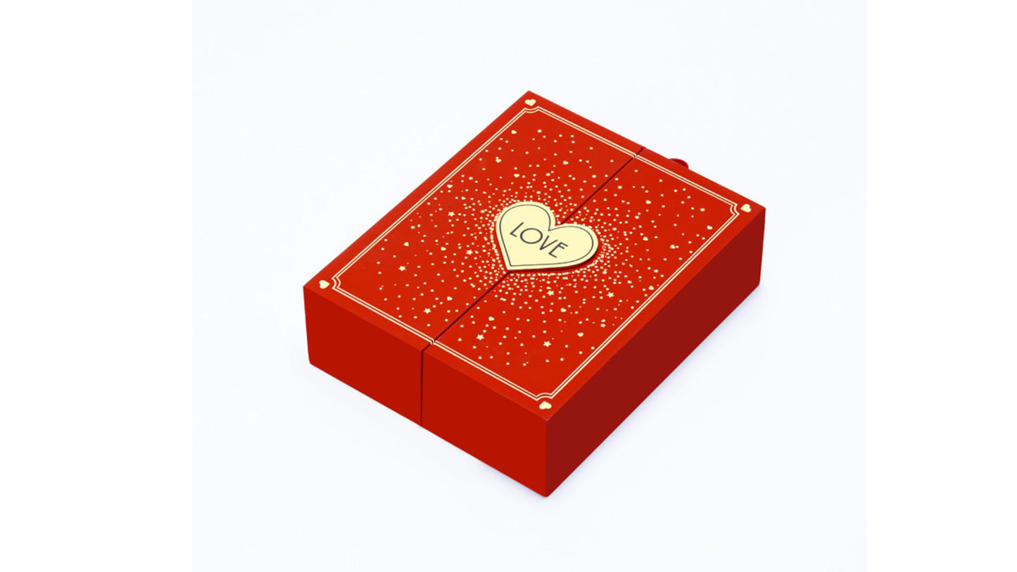 925 Silver 1 Crt Mini Heart Moissanite Diamond Ring