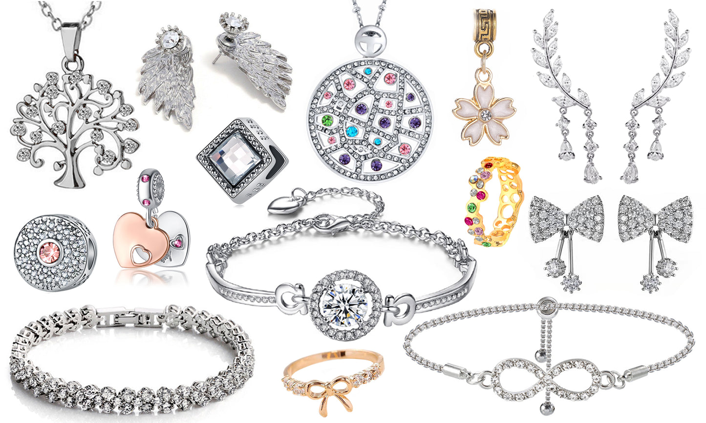Christmas Luxury 14 Piece Luxury Jewellery Box Gift Set