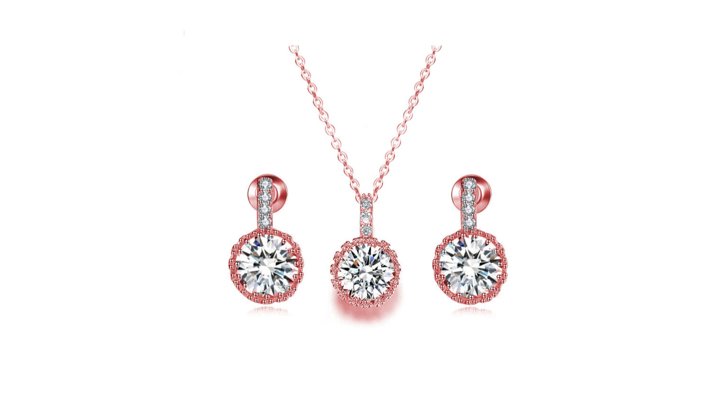 Elegance Pendant & Earring Set
