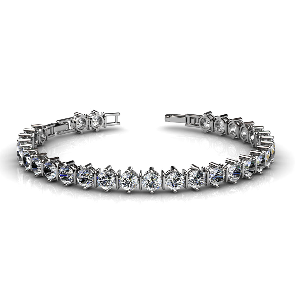 Brilliant Cut Tennis Bracelet