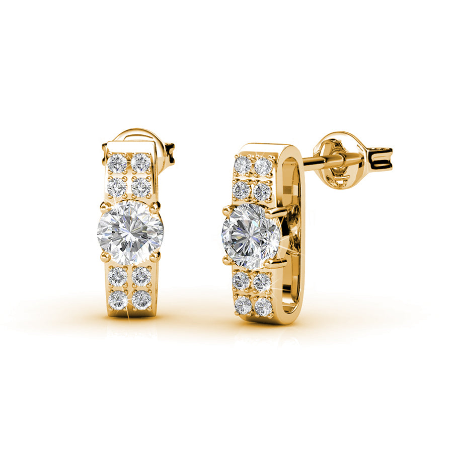 Pave Bar Earrings