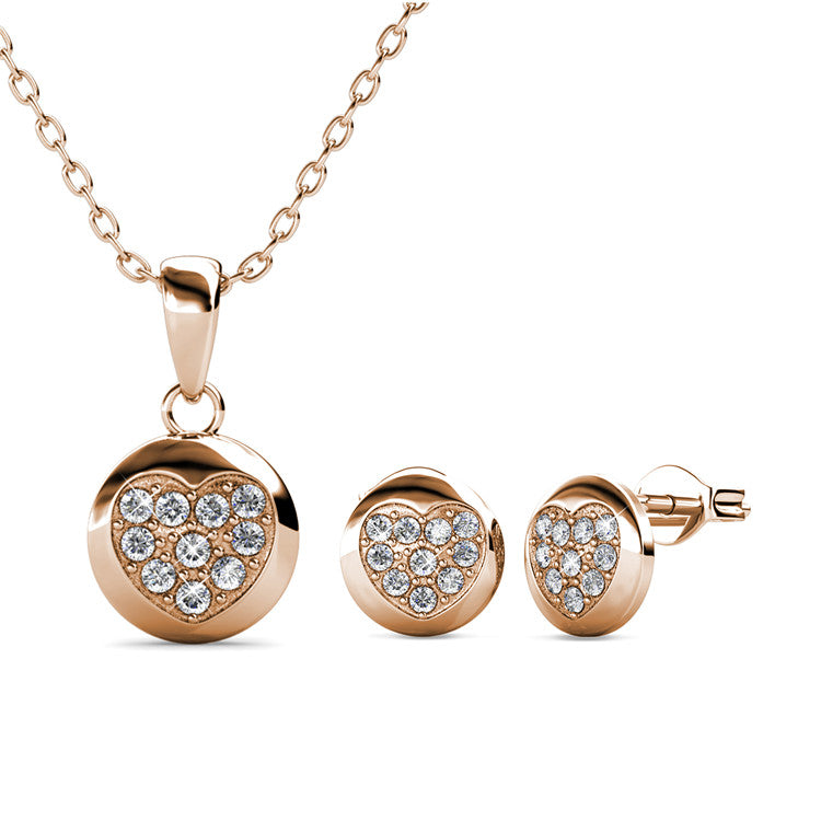 Eclipse Pendant & Earring Set