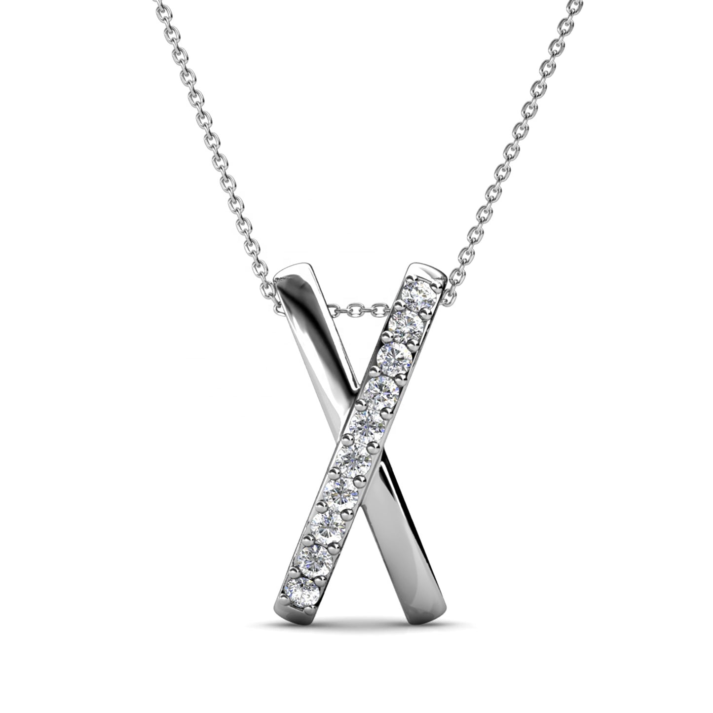 Duo X Pendant and Earrings