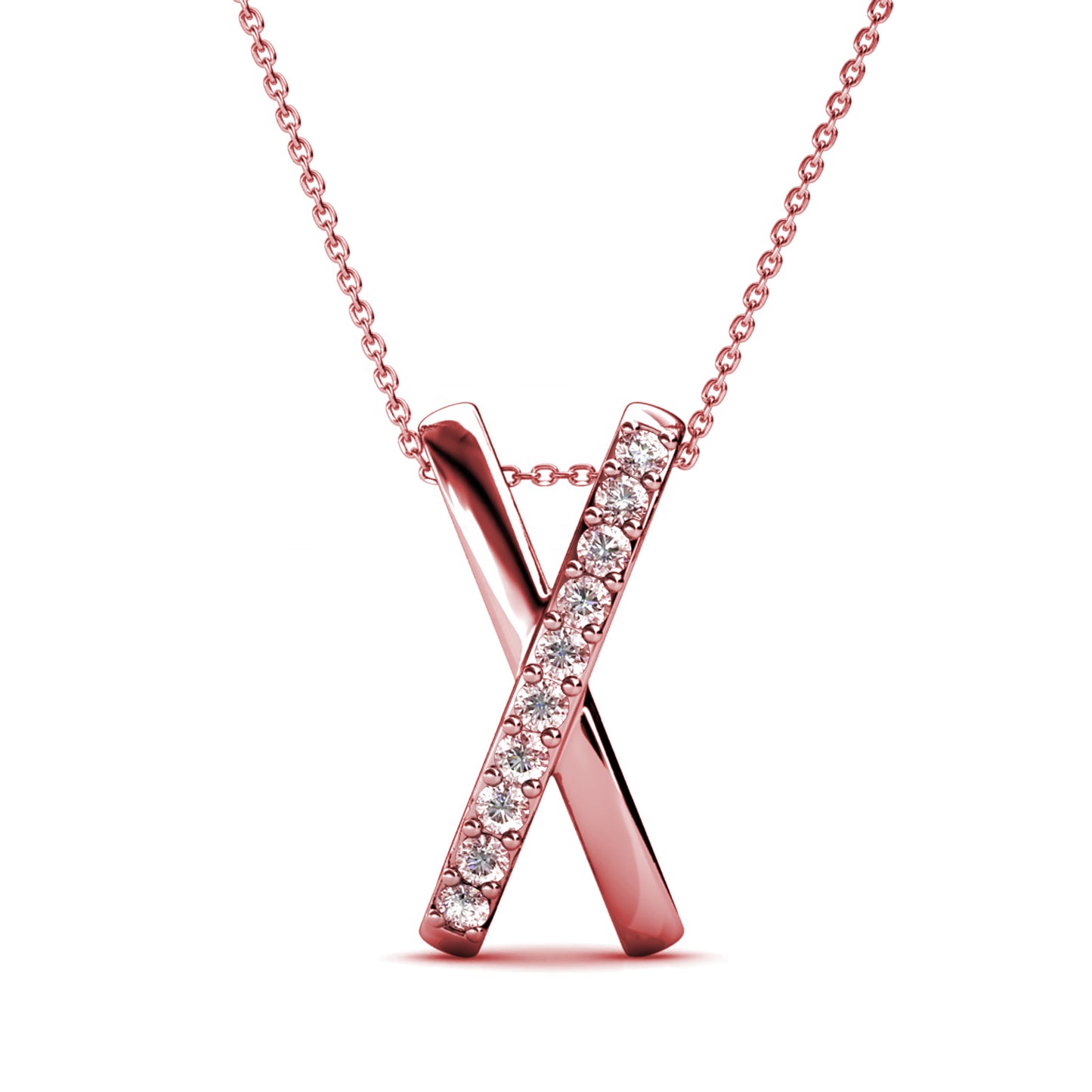 Duo X Pendant and Earrings