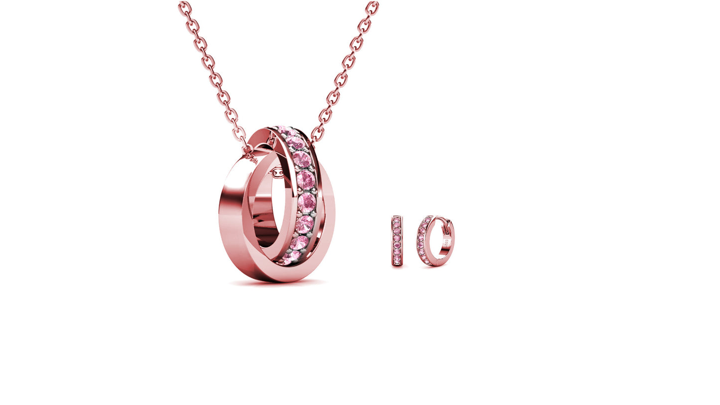 Vela Pendant & Earring Set