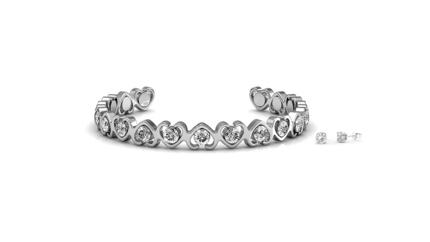 Simply Love Bangle & Earring Set