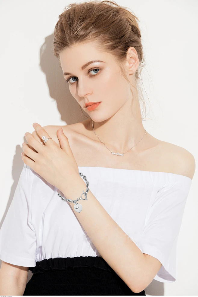 Heart Toggle Bracelet