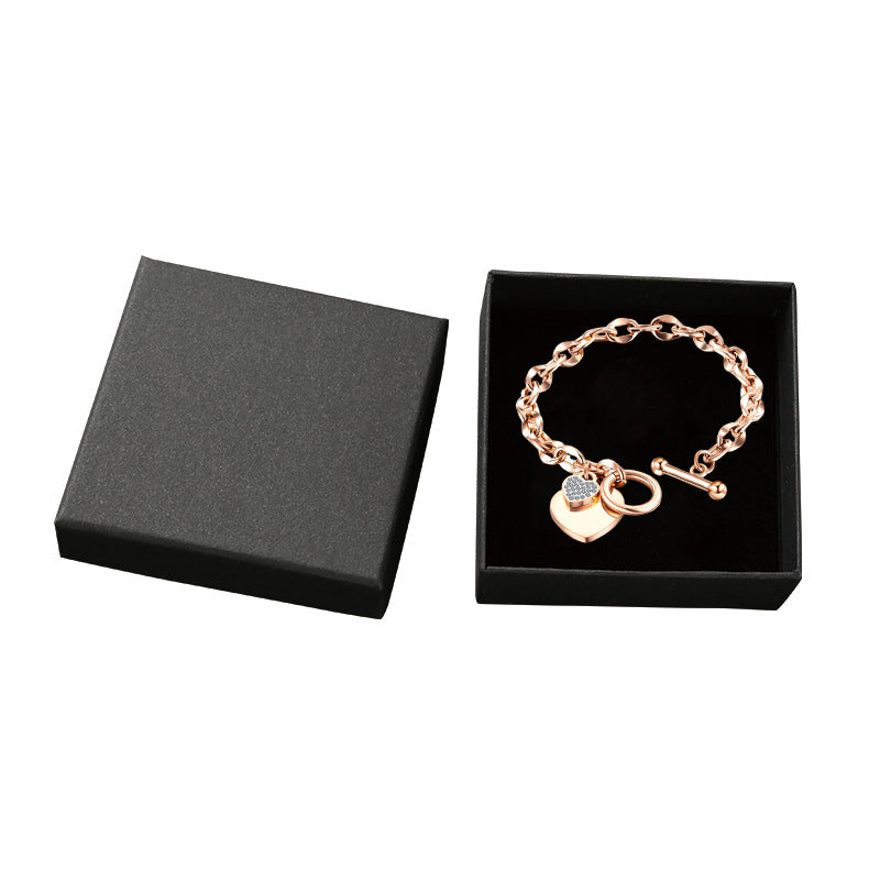 Heart Toggle Bracelet