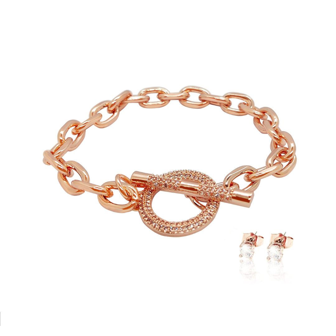 Necklace & Bracelet Merry Christmas Gift Set