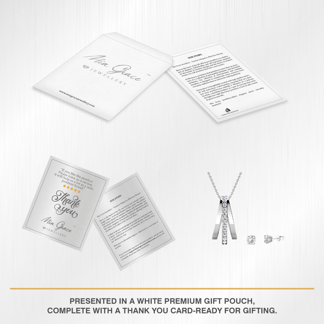 Arielle Pendant & Earring Set